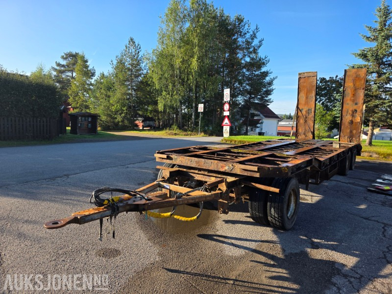 Renders 3-akslet maskinslep - Low loader trailer: picture 1 Renders 3-akslet maskinslep - Low loader trailer: picture 1