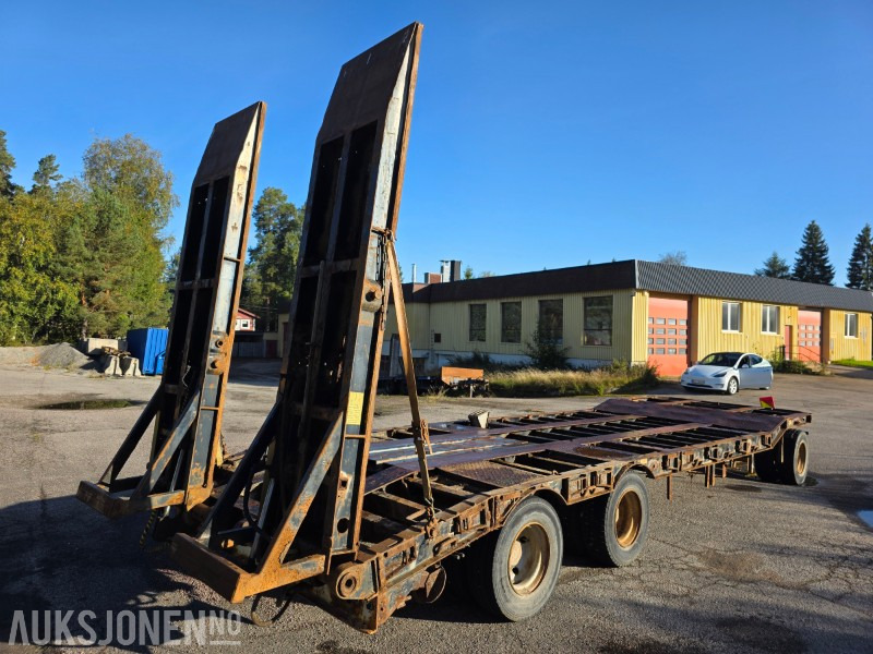 Renders 3-akslet maskinslep - Low loader trailer: picture 5 Renders 3-akslet maskinslep - Low loader trailer: picture 5