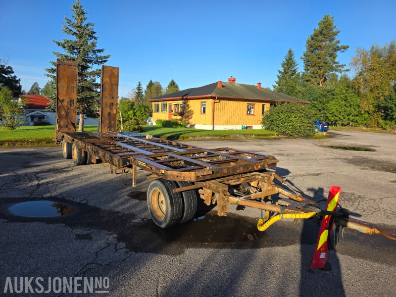 Renders 3-akslet maskinslep - Low loader trailer: picture 4 Renders 3-akslet maskinslep - Low loader trailer: picture 4