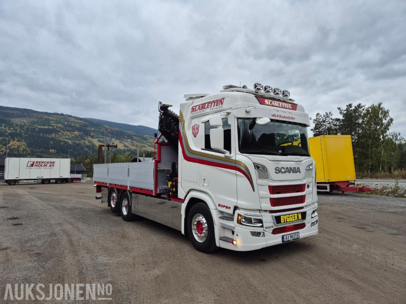 Scania R500 Kranbil med HMF2820 kran - Crane truck: picture 2 Scania R500 Kranbil med HMF2820 kran - Crane truck: picture 2