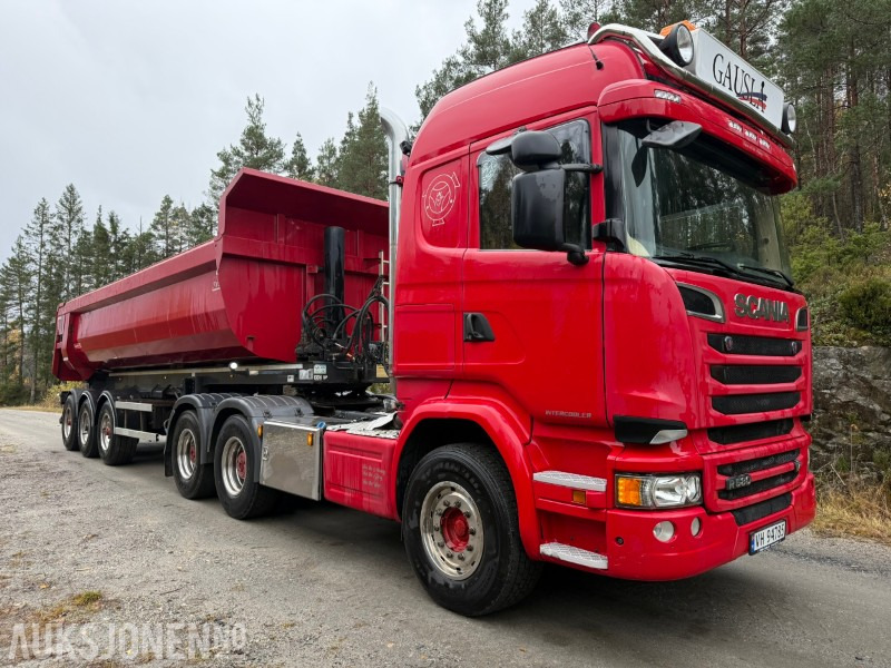 2018 Scania R580-V8-6x4-EURO6-260.000km-Tippsemi m/ Langendorf tralle - Tractor truck: picture 4 2018 Scania R580-V8-6x4-EURO6-260.000km-Tippsemi m/ Langendorf tralle - Tractor truck: picture 4