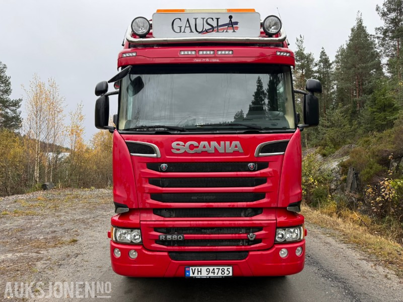 2018 Scania R580-V8-6x4-EURO6-260.000km-Tippsemi m/ Langendorf tralle - Tractor truck: picture 3 2018 Scania R580-V8-6x4-EURO6-260.000km-Tippsemi m/ Langendorf tralle - Tractor truck: picture 3