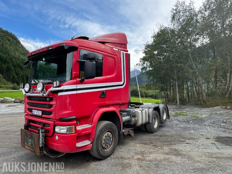Scania G490 - 6X2 med drift på fremhjul - Euro6 - Trekkvogn - Underliggendeskjer - Brøyterigga - Tractor truck: picture 1 Scania G490 - 6X2 med drift på fremhjul - Euro6 - Trekkvogn - Underliggendeskjer - Brøyterigga - Tractor truck: picture 1