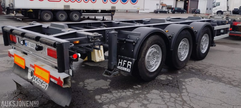 2012 HFR KM 24 - Nyoppusset containerhenger - Trailer: picture 4 2012 HFR KM 24 - Nyoppusset containerhenger - Trailer: picture 4