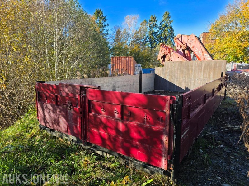 Ferrari 722 A4 kran/lastebilkran–påbygg på maskinflak med krokfeste - Truck: picture 5 Ferrari 722 A4 kran/lastebilkran–påbygg på maskinflak med krokfeste - Truck: picture 5