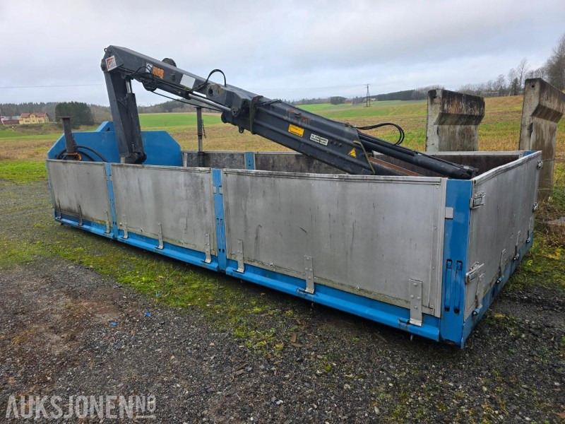 Kranflak med hydraulisk kran, HIAB 865 AW - Truck: picture 4 Kranflak med hydraulisk kran, HIAB 865 AW - Truck: picture 4