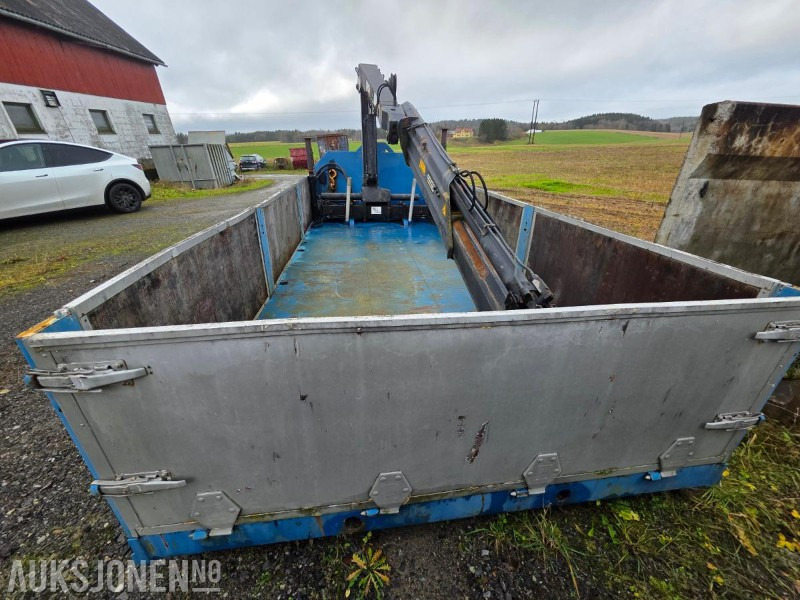 Kranflak med hydraulisk kran, HIAB 865 AW - Truck: picture 3 Kranflak med hydraulisk kran, HIAB 865 AW - Truck: picture 3