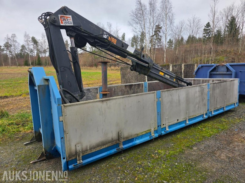 Kranflak med hydraulisk kran, HIAB 865 AW - Truck: picture 1 Kranflak med hydraulisk kran, HIAB 865 AW - Truck: picture 1