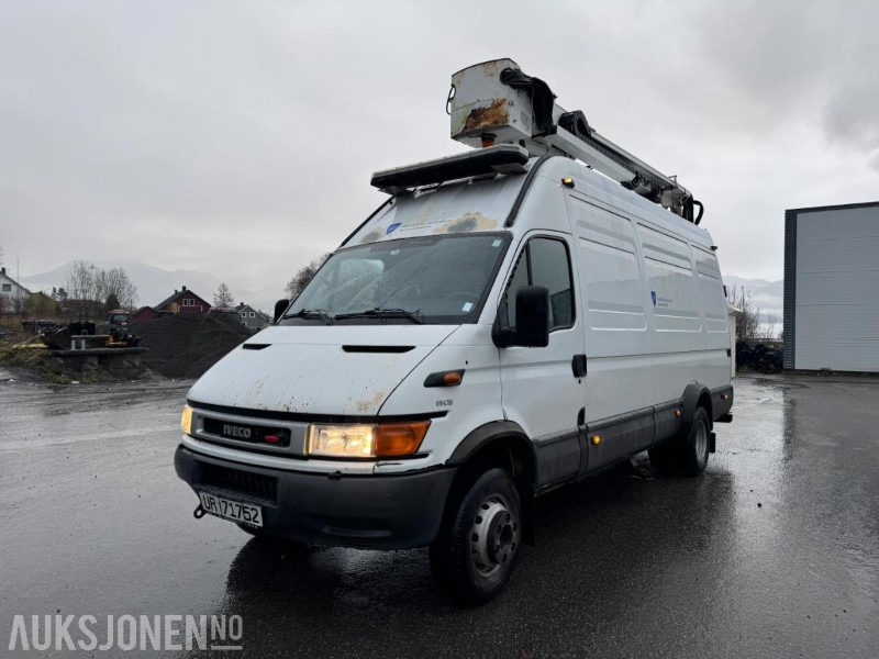 2005 Iveco Daily, Liftbil - UniJet - HPT 65C15, 230.604 km - Nifty lift - VM 140 med personkorg - Sertifisert lift til juni 2026 - Utility/ Special vehicle: picture 1 2005 Iveco Daily, Liftbil - UniJet - HPT 65C15, 230.604 km - Nifty lift - VM 140 med personkorg - Sertifisert lift til juni 2026 - Utility/ Special vehicle: picture 1