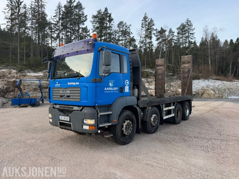 2010 MAN TGA 8x4 Lastebil med maskinpåbygg / maskinrampe - Utility/ Special vehicle: picture 1 2010 MAN TGA 8x4 Lastebil med maskinpåbygg / maskinrampe - Utility/ Special vehicle: picture 1