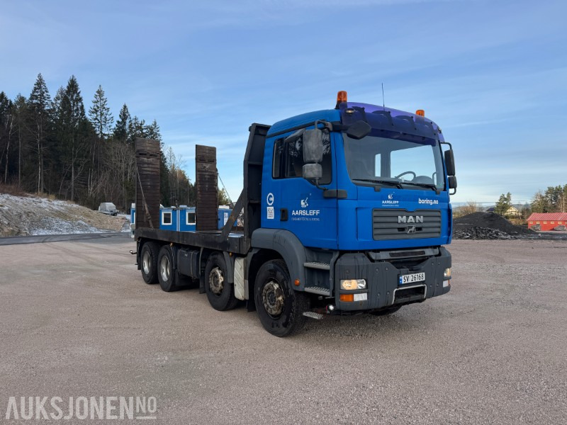 2010 MAN TGA 8x4 Lastebil med maskinpåbygg / maskinrampe - Utility/ Special vehicle: picture 3 2010 MAN TGA 8x4 Lastebil med maskinpåbygg / maskinrampe - Utility/ Special vehicle: picture 3