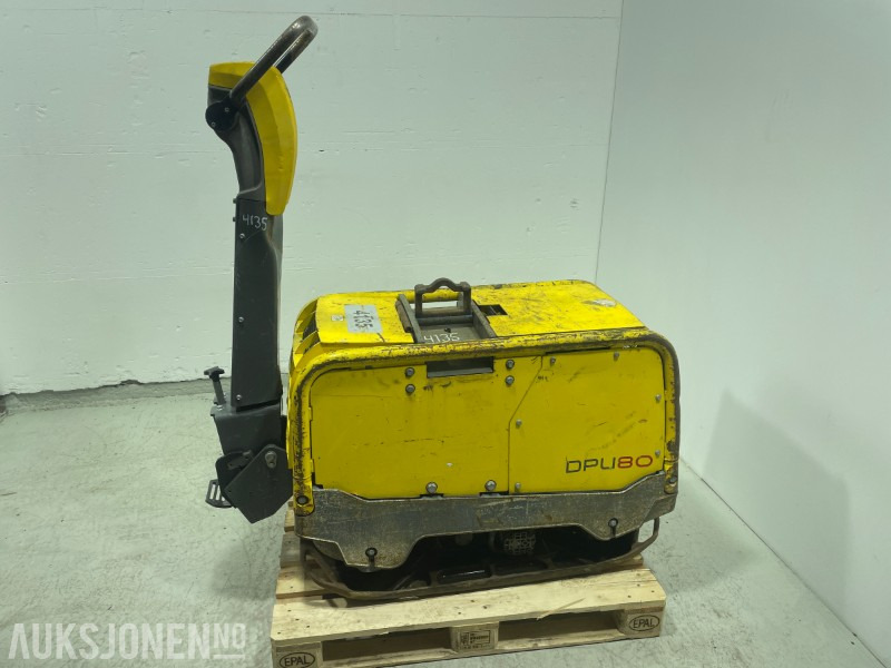 Wacker Neuson DPU80 Reversibel vibroplate 770kg - kun 298 timer - Roller: picture 1 Wacker Neuson DPU80 Reversibel vibroplate 770kg - kun 298 timer - Roller: picture 1