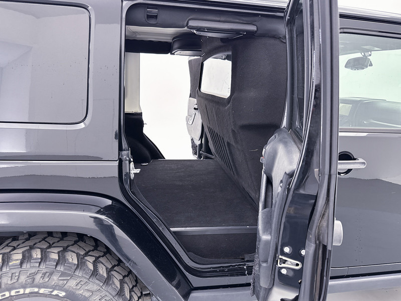 Small van Jeep Wrangler 2.8 CRD Night Eagle Grijs Kenteken Cruise Control Navigatie Airco Trekhaak 4X4 Alpine Audio: picture 18