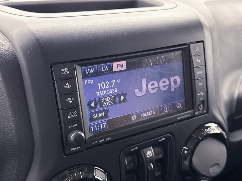 Small van Jeep Wrangler 2.8 CRD Night Eagle Grijs Kenteken Cruise Control Navigatie Airco Trekhaak 4X4 Alpine Audio: picture 8