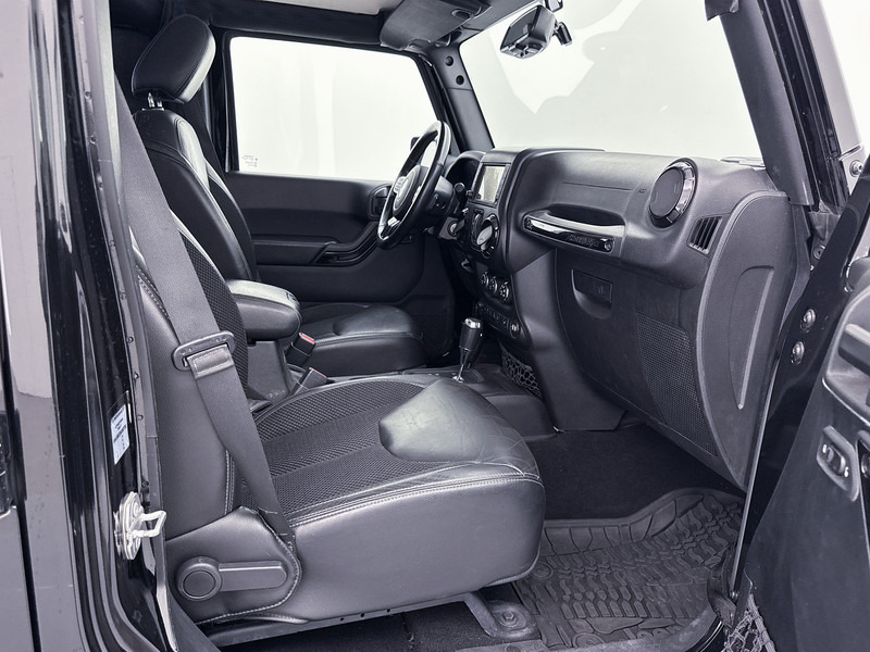 Small van Jeep Wrangler 2.8 CRD Night Eagle Grijs Kenteken Cruise Control Navigatie Airco Trekhaak 4X4 Alpine Audio: picture 17