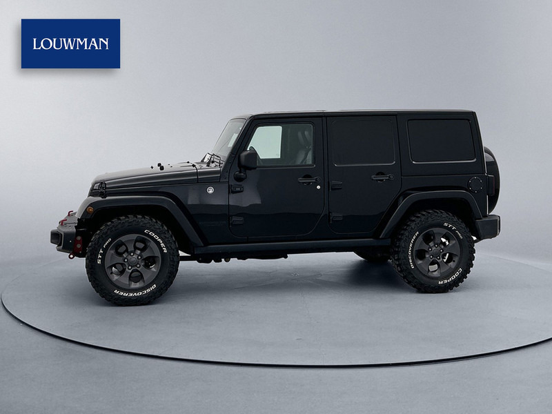 Small van Jeep Wrangler 2.8 CRD Night Eagle Grijs Kenteken Cruise Control Navigatie Airco Trekhaak 4X4 Alpine Audio: picture 15