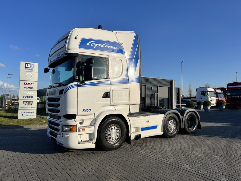 Scania R450 6x2 Topline trekker Steering / 2x Tank / Full Air / SCR Only - Tractor truck: picture 1 Scania R450 6x2 Topline trekker Steering / 2x Tank / Full Air / SCR Only - Tractor truck: picture 1