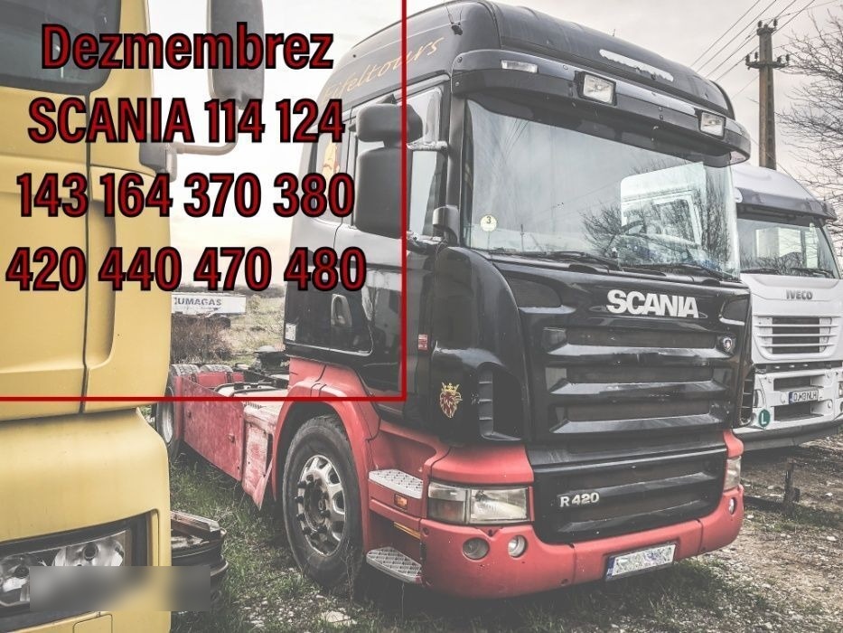 Scania 370 ,420, 440r 470 480 L 112 113 114L - PIESE DIN DEZMEMBRARI - Tractor truck: picture 1 Scania 370 ,420, 440r 470 480 L 112 113 114L - PIESE DIN DEZMEMBRARI - Tractor truck: picture 1