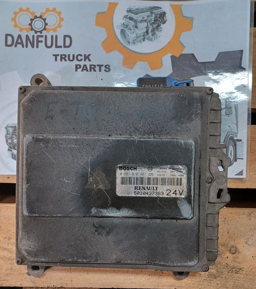 Bosch 0281010481 5010437363 Renault Magnum E-TECH 440 24V - ECU for Truck: picture 1 Bosch 0281010481 5010437363 Renault Magnum E-TECH 440 24V - ECU for Truck: picture 1