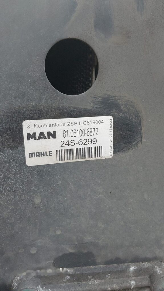 Mahle Original 81061006872 - Radiator for Truck: picture 3 Mahle Original 81061006872 - Radiator for Truck: picture 3