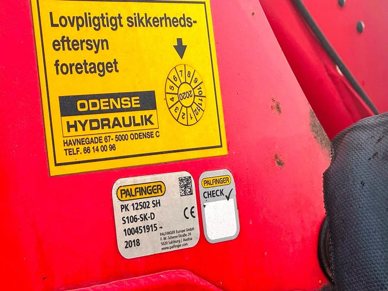 Scania R500 NGS Scania R500 inkl removable crane Palfinger 12 tons leasing Scania R500 NGS Scania R500 inkl removable crane Palfinger 12 tons: picture 14