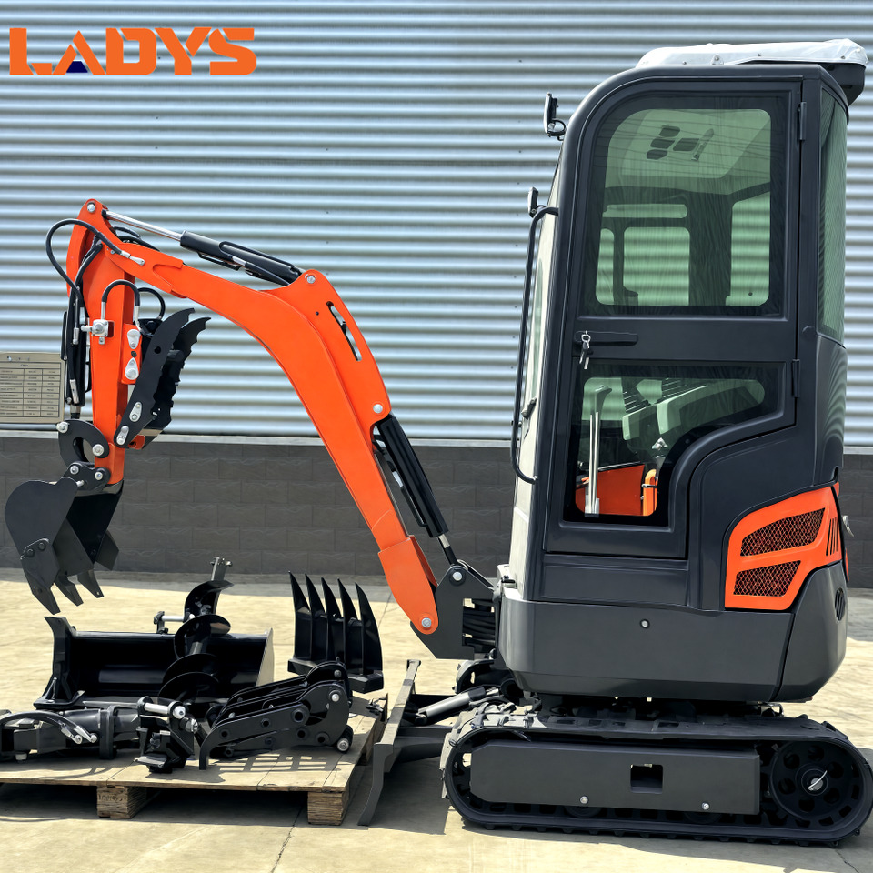 New Mini excavator LADYS DY18 Mini Excavator CE Certification Kubota Engine(Factory Outlet) Mini Pelle Minibagger Minikoparka Miniexcavadora: picture 8