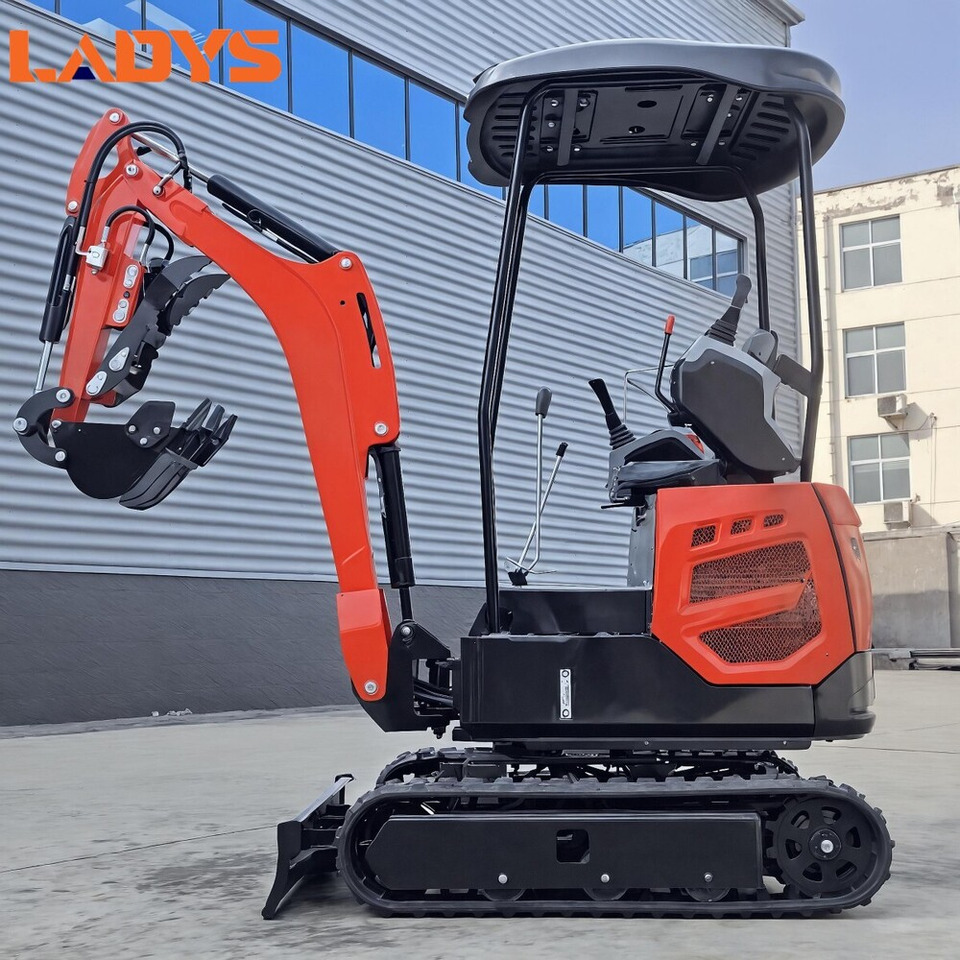 New Mini excavator LADYS DY18 Mini Excavator CE Certification Kubota Engine(Factory Outlet) Mini Pelle Minibagger Minikoparka Miniexcavadora: picture 7