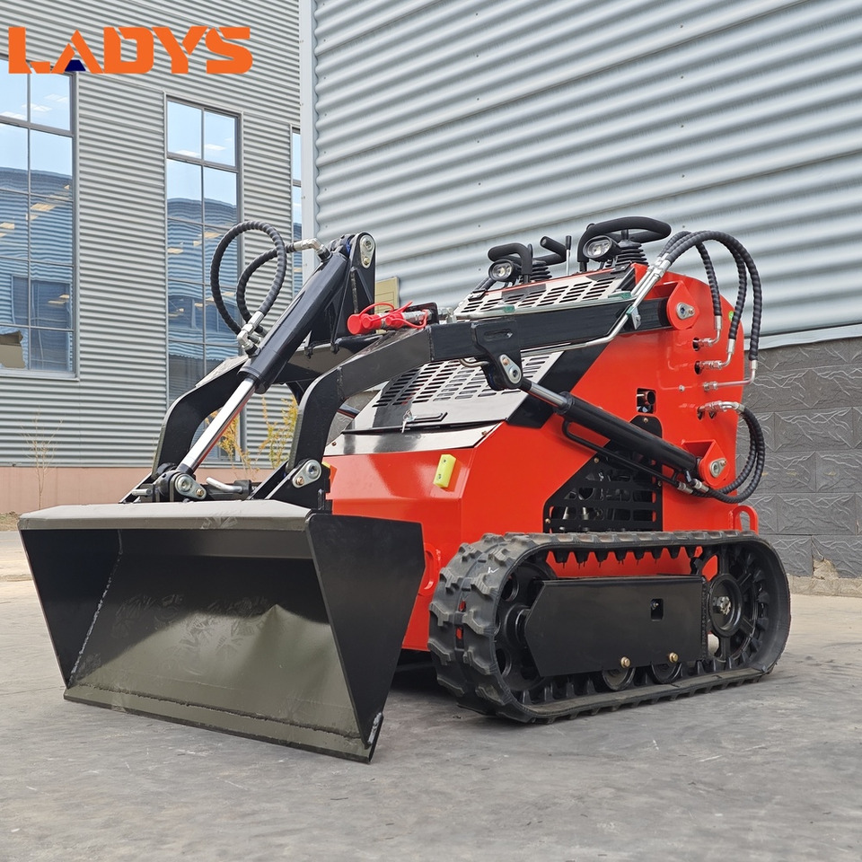 LADYS Free Shipping Mini Skid Steer Loader Compact Track Electric/Diesel Chinese Mini Skid Steer Loader For Sale With Mini Skid Steer Attachments 4 In 1 Bucket - Skid steer loader: picture 5 LADYS Free Shipping Mini Skid Steer Loader Compact Track Electric/Diesel Chinese Mini Skid Steer Loader For Sale With Mini Skid Steer Attachments 4 In 1 Bucket - Skid steer loader: picture 5