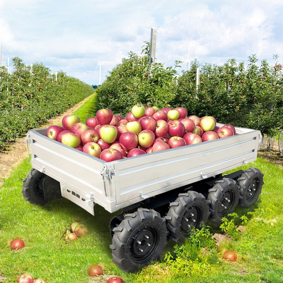 LEZUM All-Terrain Four-Wheel Drive And Eight-Wheel Drive Transport Truck, Mountain Area Farm Orchard Greenhouse Construction Site Creeper Remote Control Electric Agricultural Transport Vehicle - ATV/ Quad: picture 5 LEZUM All-Terrain Four-Wheel Drive And Eight-Wheel Drive Transport Truck, Mountain Area Farm Orchard Greenhouse Construction Site Creeper Remote Control Electric Agricultural Transport Vehicle - ATV/ Quad: picture 5