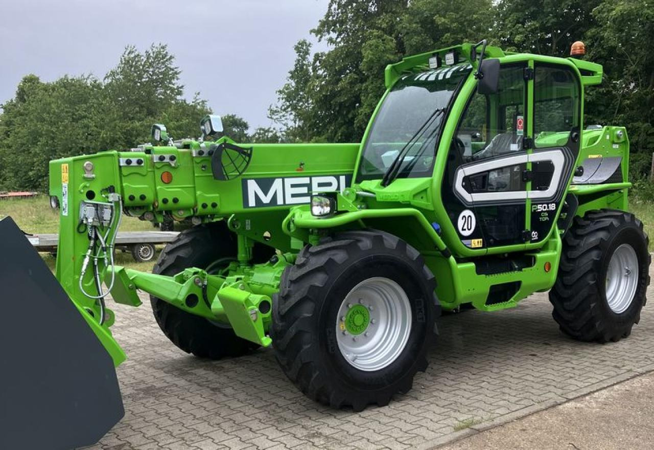 Merlo P50.18 CS INKL LEICHTGUTSCHAUFEL - Telescopic handler: picture 1 Merlo P50.18 CS INKL LEICHTGUTSCHAUFEL - Telescopic handler: picture 1