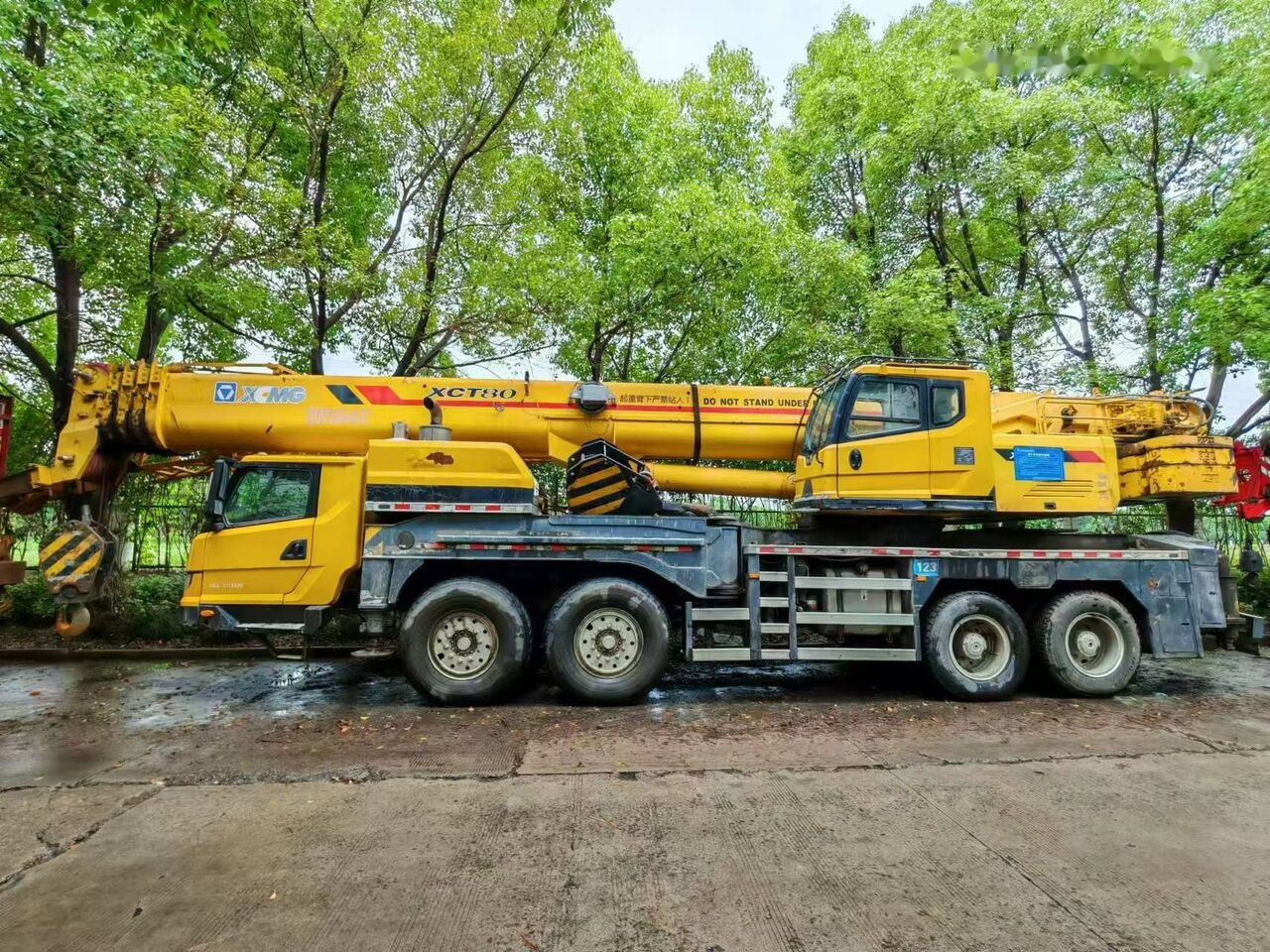 XCMG XCT80 QY80K QY80K-I - Mobile crane: picture 1 XCMG XCT80 QY80K QY80K-I - Mobile crane: picture 1