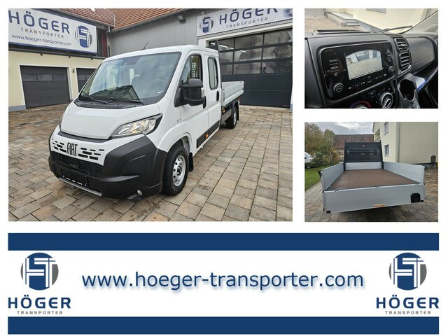 FIAT Ducato 140 DOKA Pritsche 2,9 Meter Klima DAB... - Open body delivery van, Combi van: picture 1 FIAT Ducato 140 DOKA Pritsche 2,9 Meter Klima DAB... - Open body delivery van, Combi van: picture 1