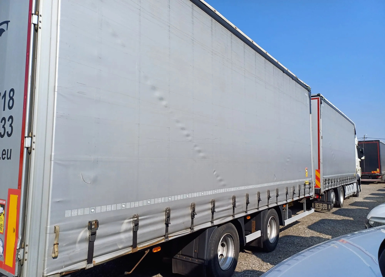 Curtain side truck DAF XF 480 SUPER SPACE CAB / ZESTAW TANDEM PRZEJAZDOWY 120m3: picture 6