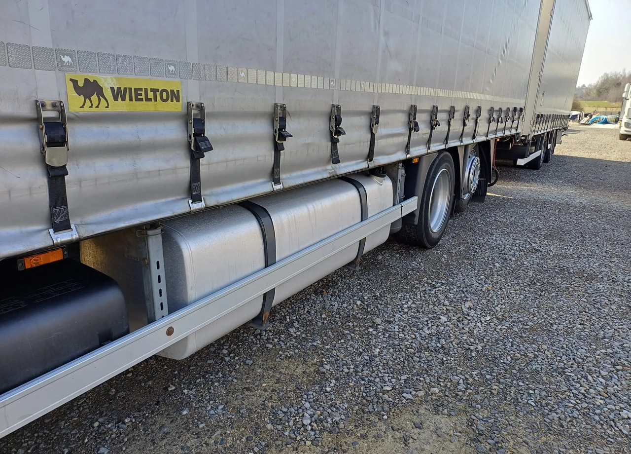 Curtain side truck DAF XF 480 SUPER SPACE CAB / ZESTAW TANDEM PRZEJAZDOWY 120m3: picture 8