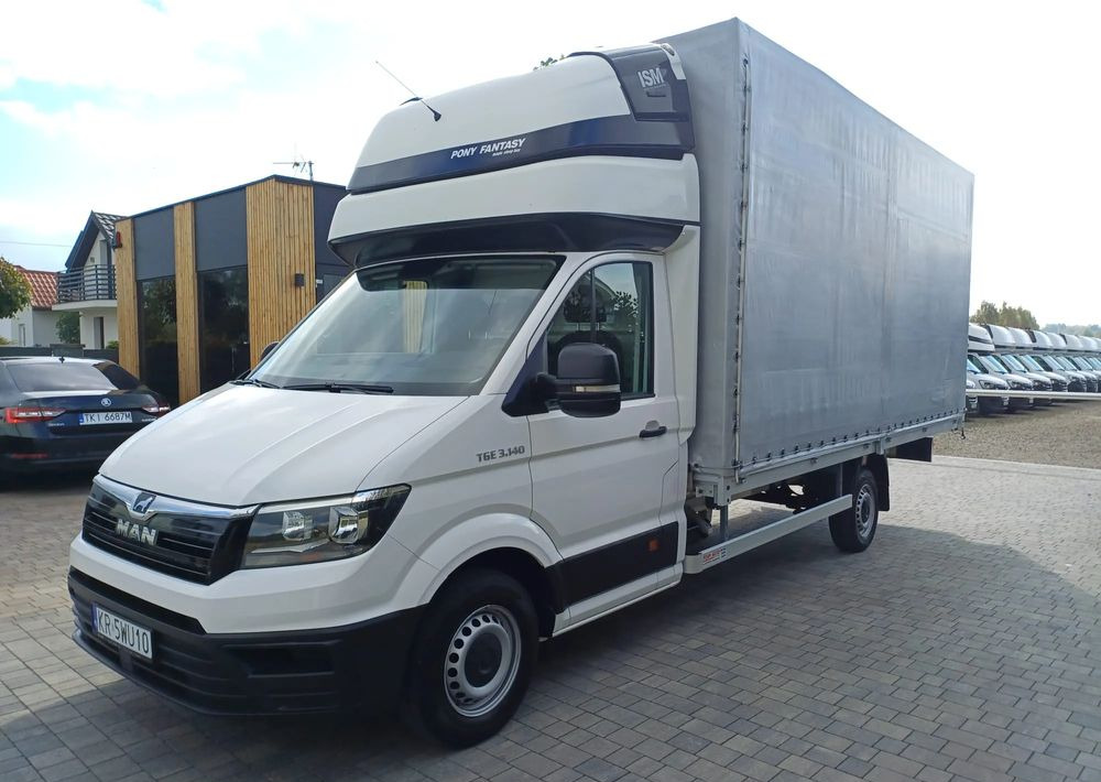 MAN TGE 10 PALET zaw.poduszki 2021r EURO 6 - Curtain side van: picture 2 MAN TGE 10 PALET zaw.poduszki 2021r EURO 6 - Curtain side van: picture 2