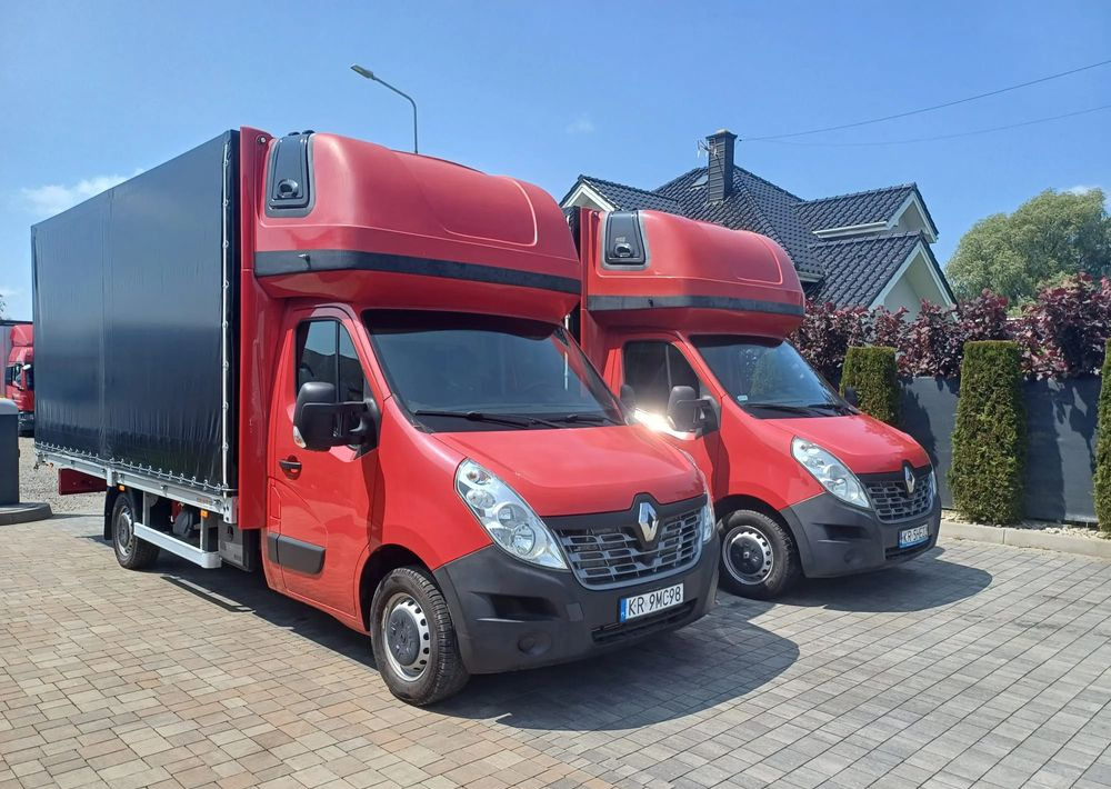 Renault Master 10 palet 170 KM PODUSZKI +KOMPRESOR - Curtain side van: picture 3 Renault Master 10 palet 170 KM PODUSZKI +KOMPRESOR - Curtain side van: picture 3