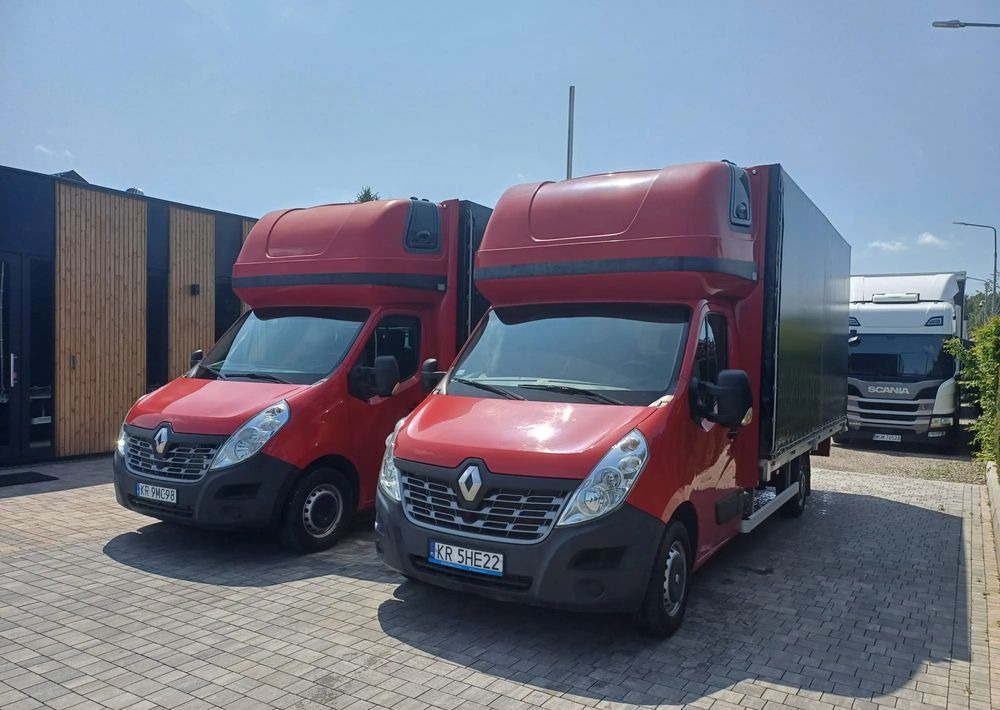 Renault Master 10 palet 170 KM PODUSZKI +KOMPRESOR - Curtain side van: picture 1 Renault Master 10 palet 170 KM PODUSZKI +KOMPRESOR - Curtain side van: picture 1