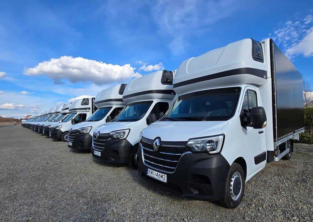 Renault Master IV 10 PALET zaw.poduszki 2021r EURO 6 - Curtain side van: picture 3 Renault Master IV 10 PALET zaw.poduszki 2021r EURO 6 - Curtain side van: picture 3