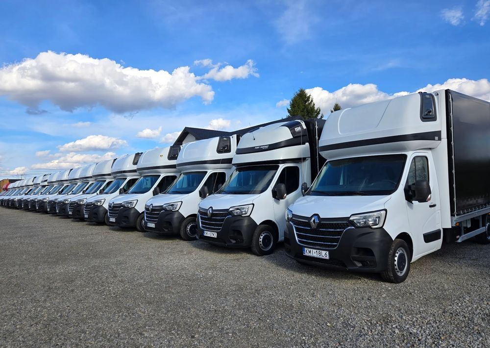 Renault Master IV 10 PALET zaw.poduszki 2021r EURO 6 - Curtain side van: picture 1 Renault Master IV 10 PALET zaw.poduszki 2021r EURO 6 - Curtain side van: picture 1