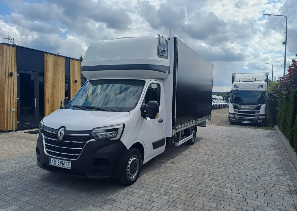 Renault Master IV 10 PALET zaw.poduszki 2021r EURO 6 - Curtain side van: picture 1 Renault Master IV 10 PALET zaw.poduszki 2021r EURO 6 - Curtain side van: picture 1