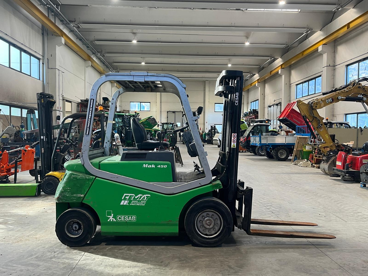MULETTO CESAB MAK 450 - Electric forklift: picture 2 MULETTO CESAB MAK 450 - Electric forklift: picture 2