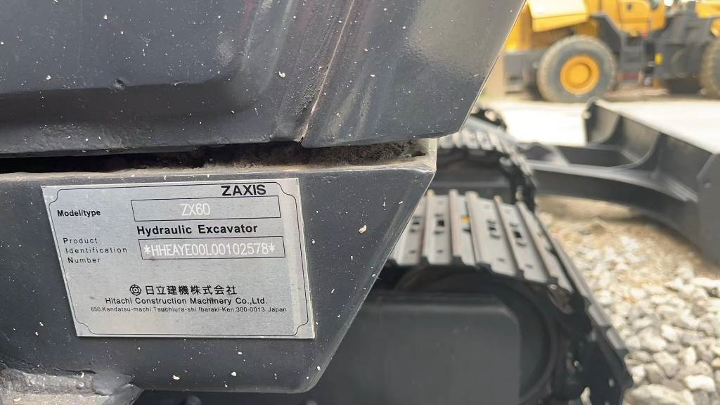 Hitachi Zaxis 60 - Mini excavator: picture 4 Hitachi Zaxis 60 - Mini excavator: picture 4