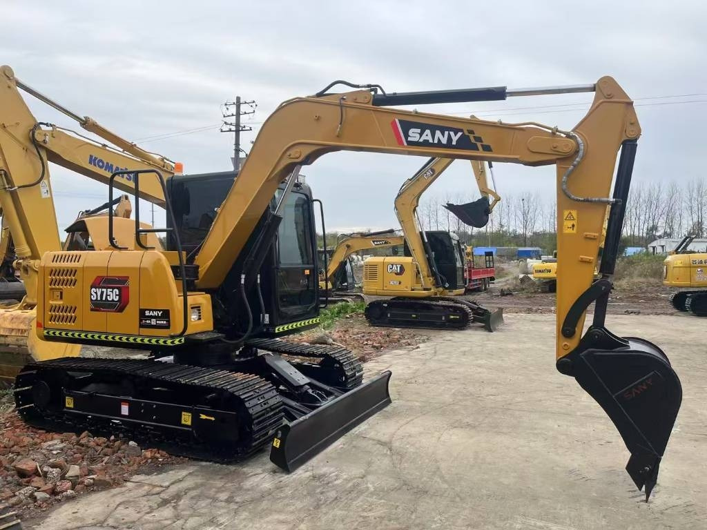 Sany SY 75  - Crawler excavator: picture 1 Sany SY 75  - Crawler excavator: picture 1