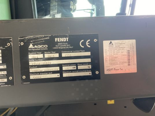 Fendt 5255 L MCS - Combine harvester: picture 4 Fendt 5255 L MCS - Combine harvester: picture 4