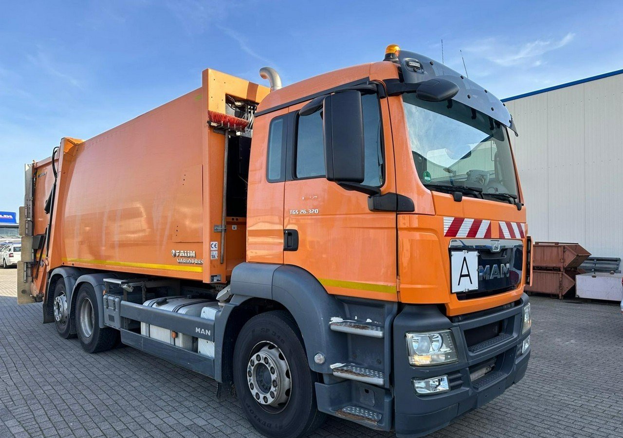 MAN Inny MAN TGS 26.320 FAUN VARIOPRESS Śmieciarka Prasa Model 2014 - Garbage truck: picture 2 MAN Inny MAN TGS 26.320 FAUN VARIOPRESS Śmieciarka Prasa Model 2014 - Garbage truck: picture 2