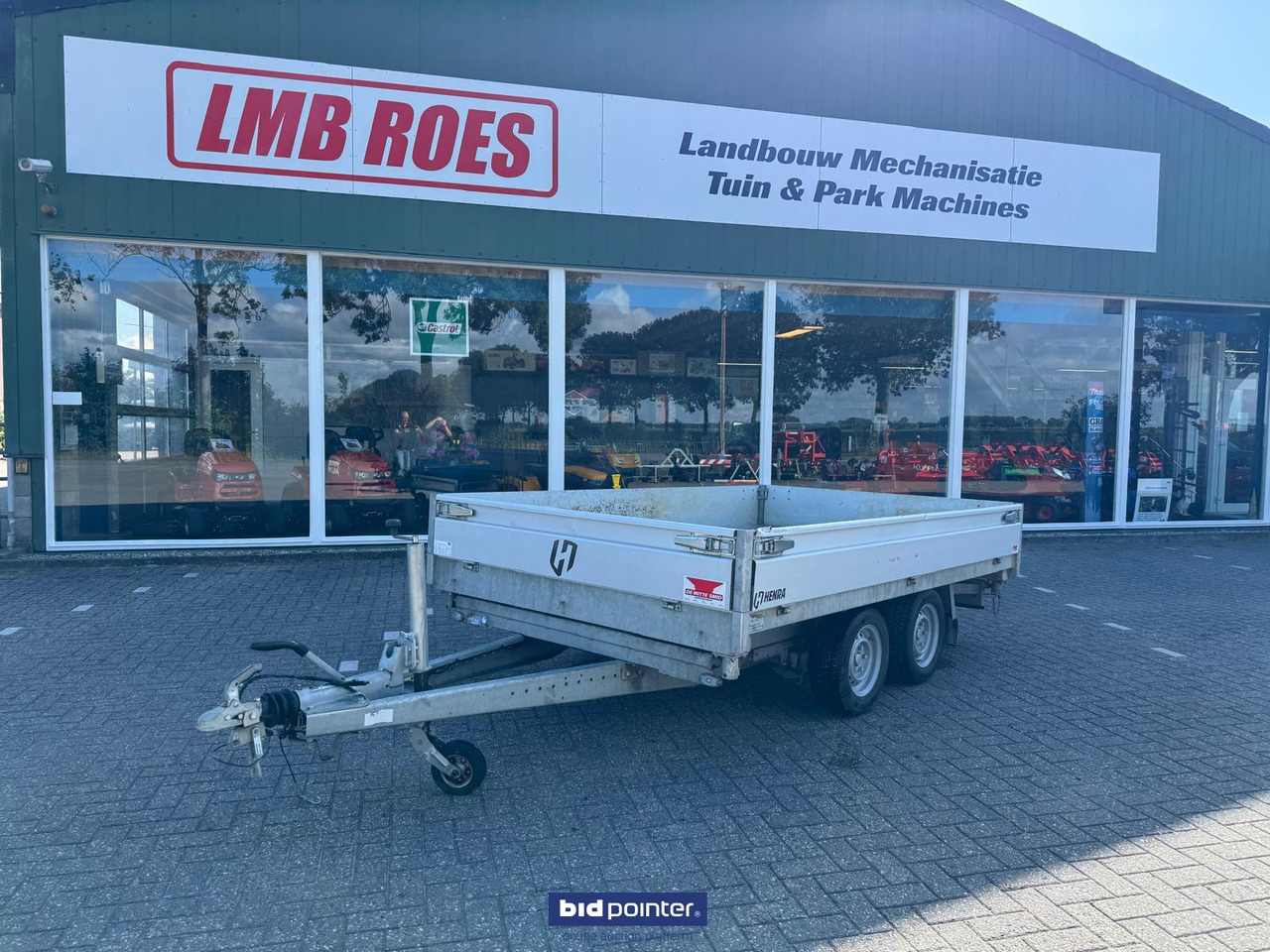 Henra KP27- 3318 3 zijdige kiep aanhangwagen aanhanger - Tipper trailer: picture 2 Henra KP27- 3318 3 zijdige kiep aanhangwagen aanhanger - Tipper trailer: picture 2