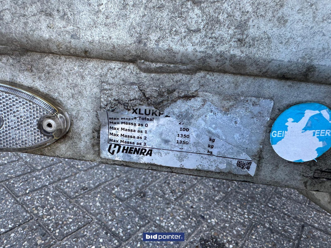 Henra KP27- 3318 3 zijdige kiep aanhangwagen aanhanger - Tipper trailer: picture 4 Henra KP27- 3318 3 zijdige kiep aanhangwagen aanhanger - Tipper trailer: picture 4