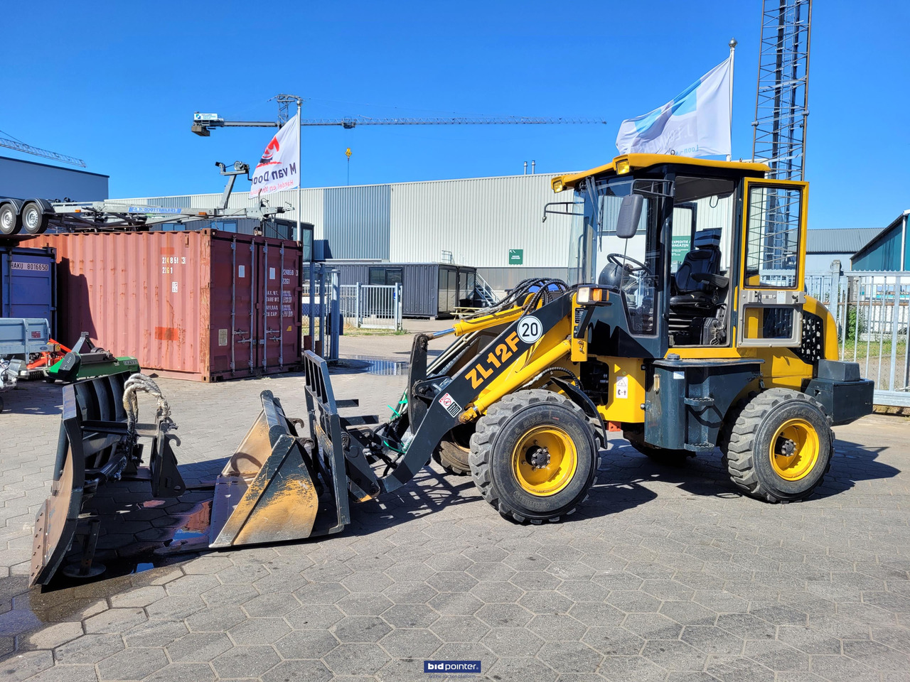 Hytec zl 12 f - Wheel loader: picture 3 Hytec zl 12 f - Wheel loader: picture 3