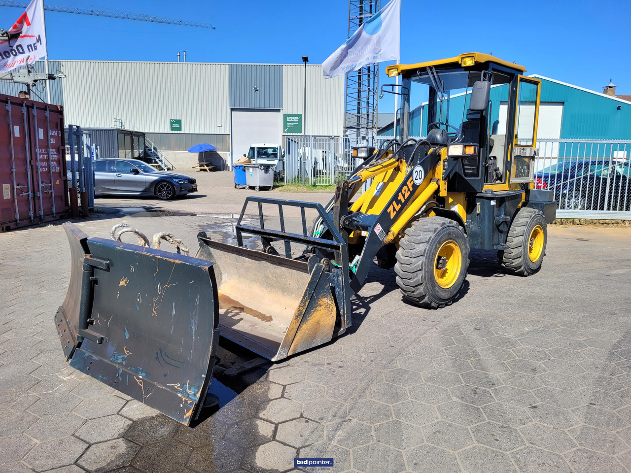Hytec zl 12 f - Wheel loader: picture 4 Hytec zl 12 f - Wheel loader: picture 4