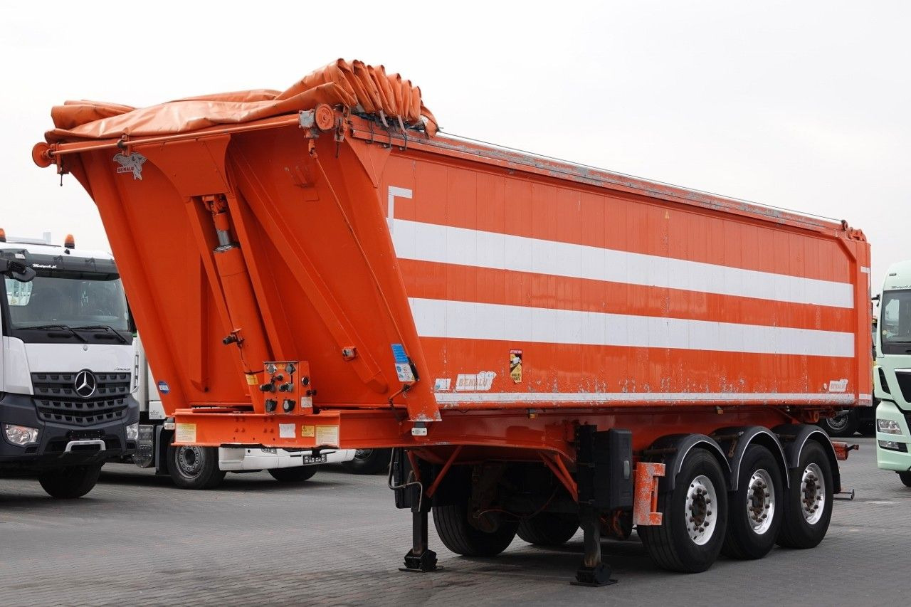Benalu WYWROTKA 33 m3 / KLAPO-DRZWI / WAGA: 5500 KG / A - Tipper semi-trailer: picture 2 Benalu WYWROTKA 33 m3 / KLAPO-DRZWI / WAGA: 5500 KG / A - Tipper semi-trailer: picture 2